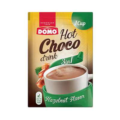 Domo Hot Chocolate 3in1 Hazelnut- 30g