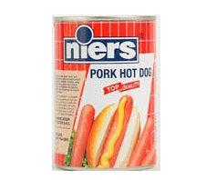 Niers Hot Dog Pork- 400g