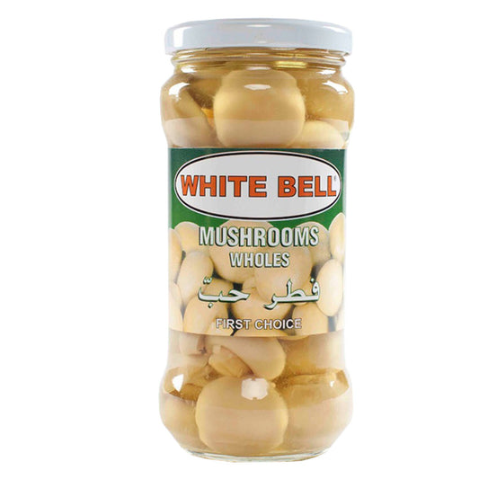 White Bell Mushrooms Whole- 280g